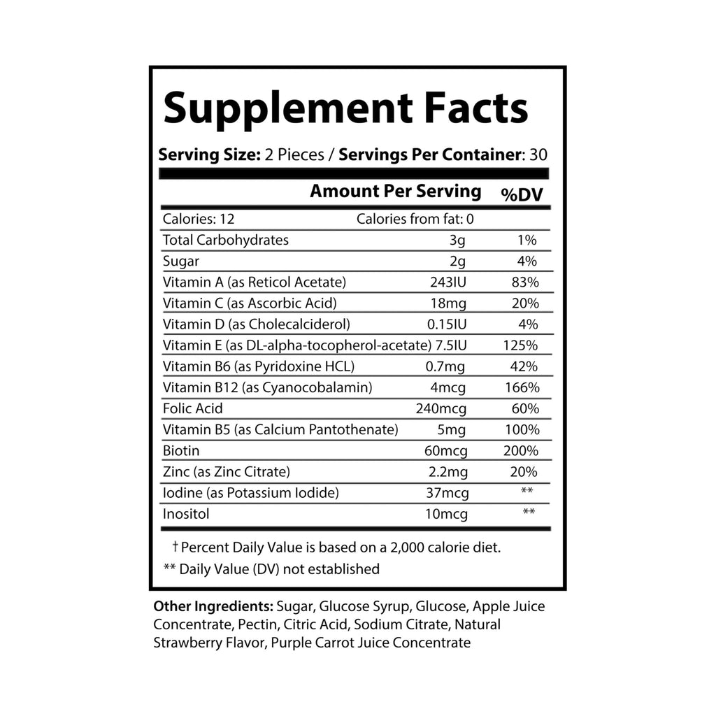 Fishback's Red Pills [Multivitamin Gummies]