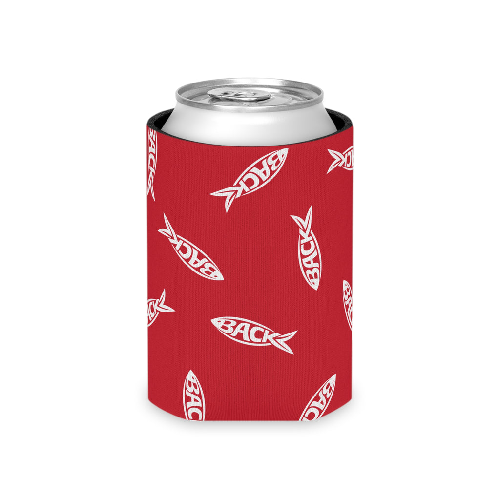 Fishback Can Wrap (Dark Red)