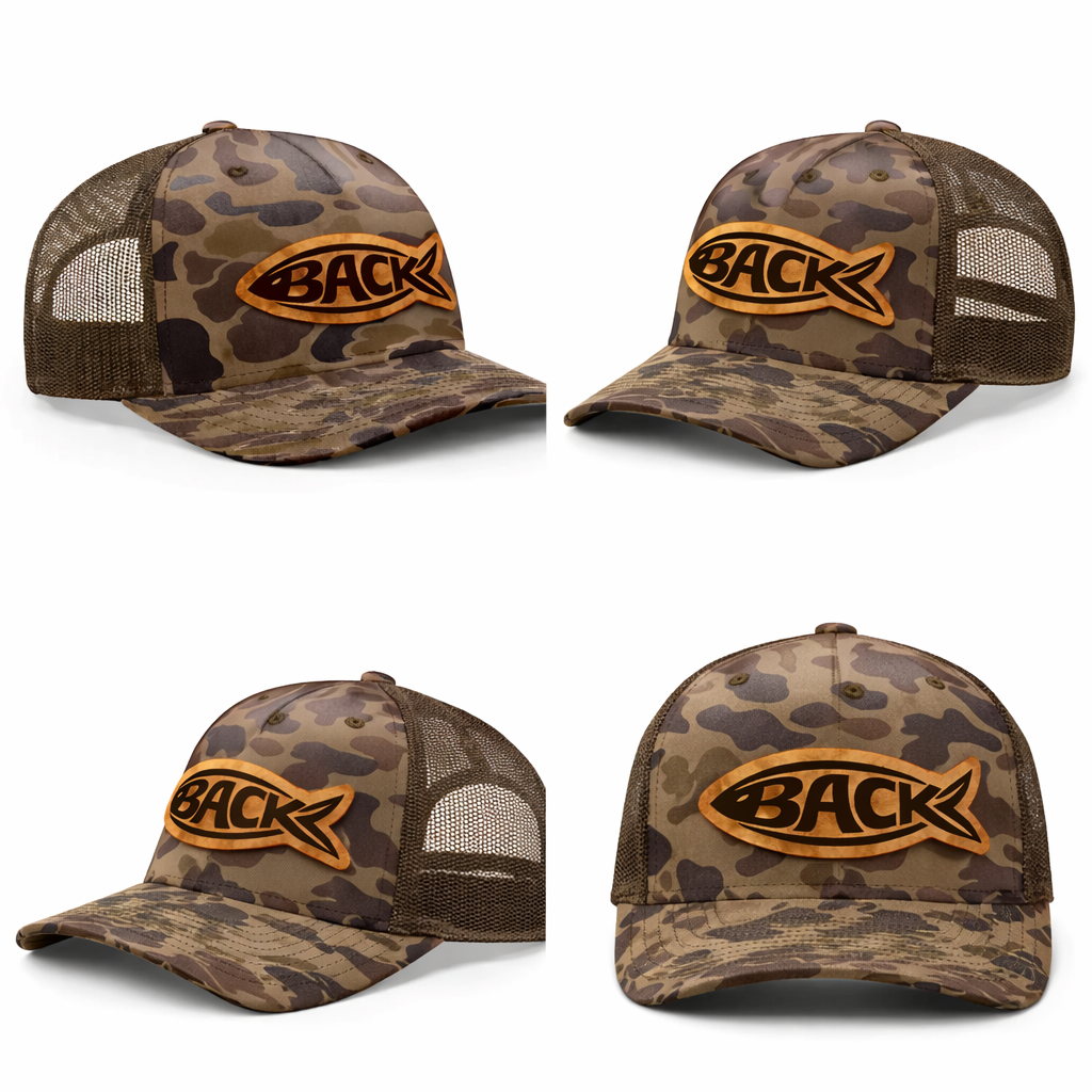 OG Fishback Leather Patch Hat