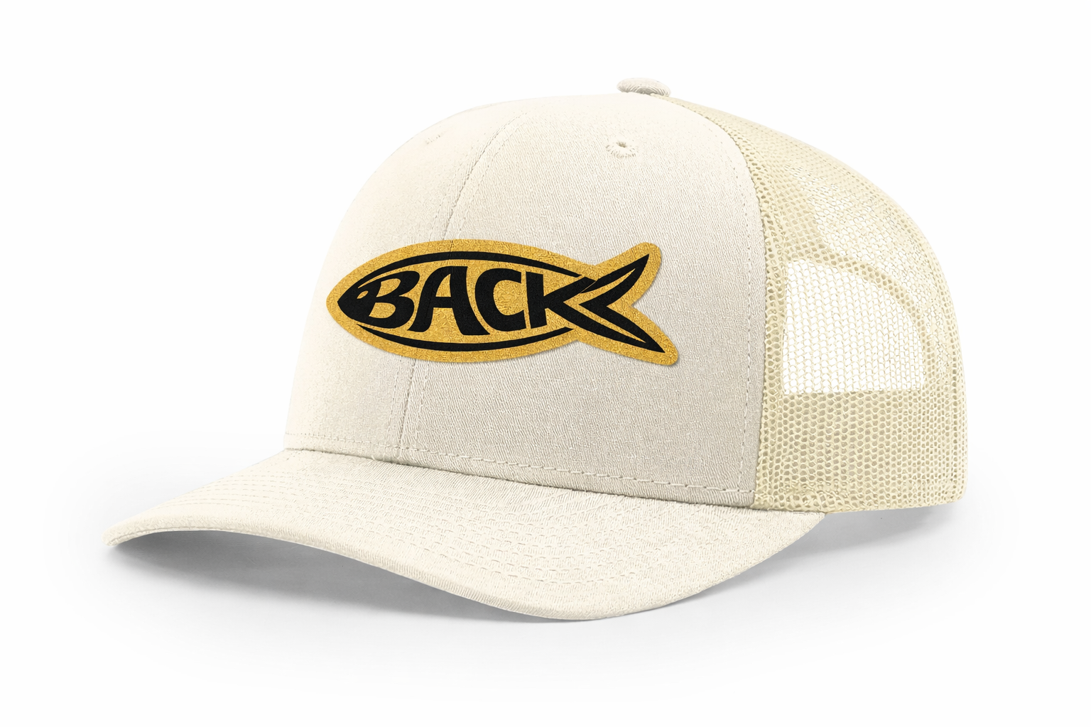 Fishback Classic Leather Patch Hat