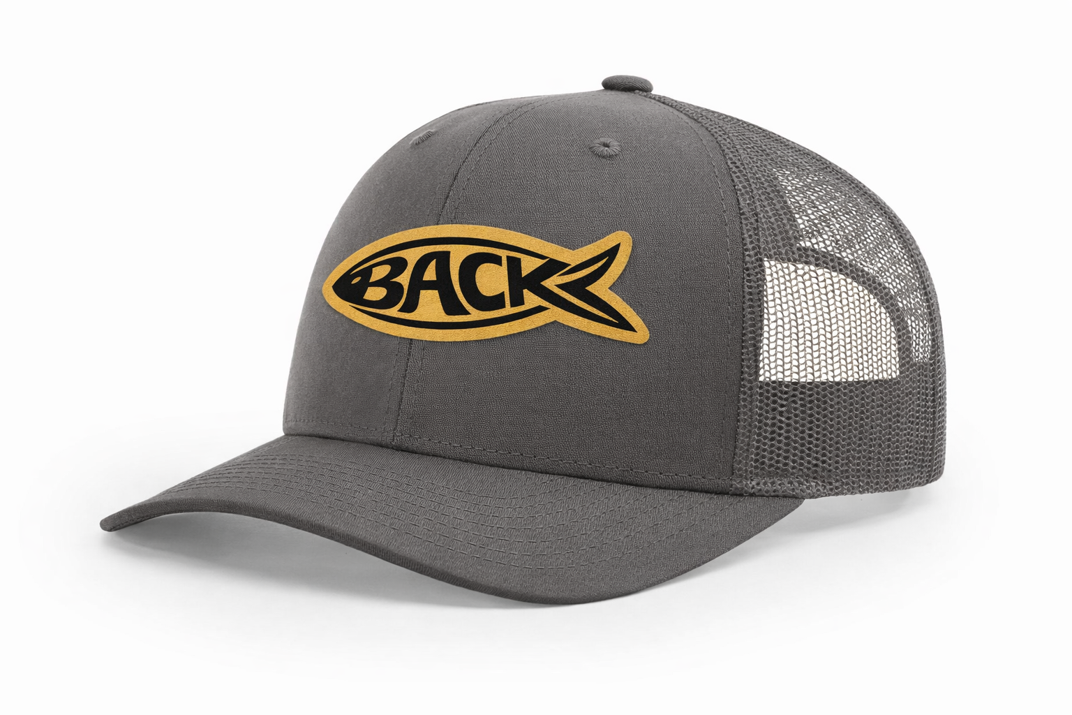 Fishback Classic Leather Patch Hat