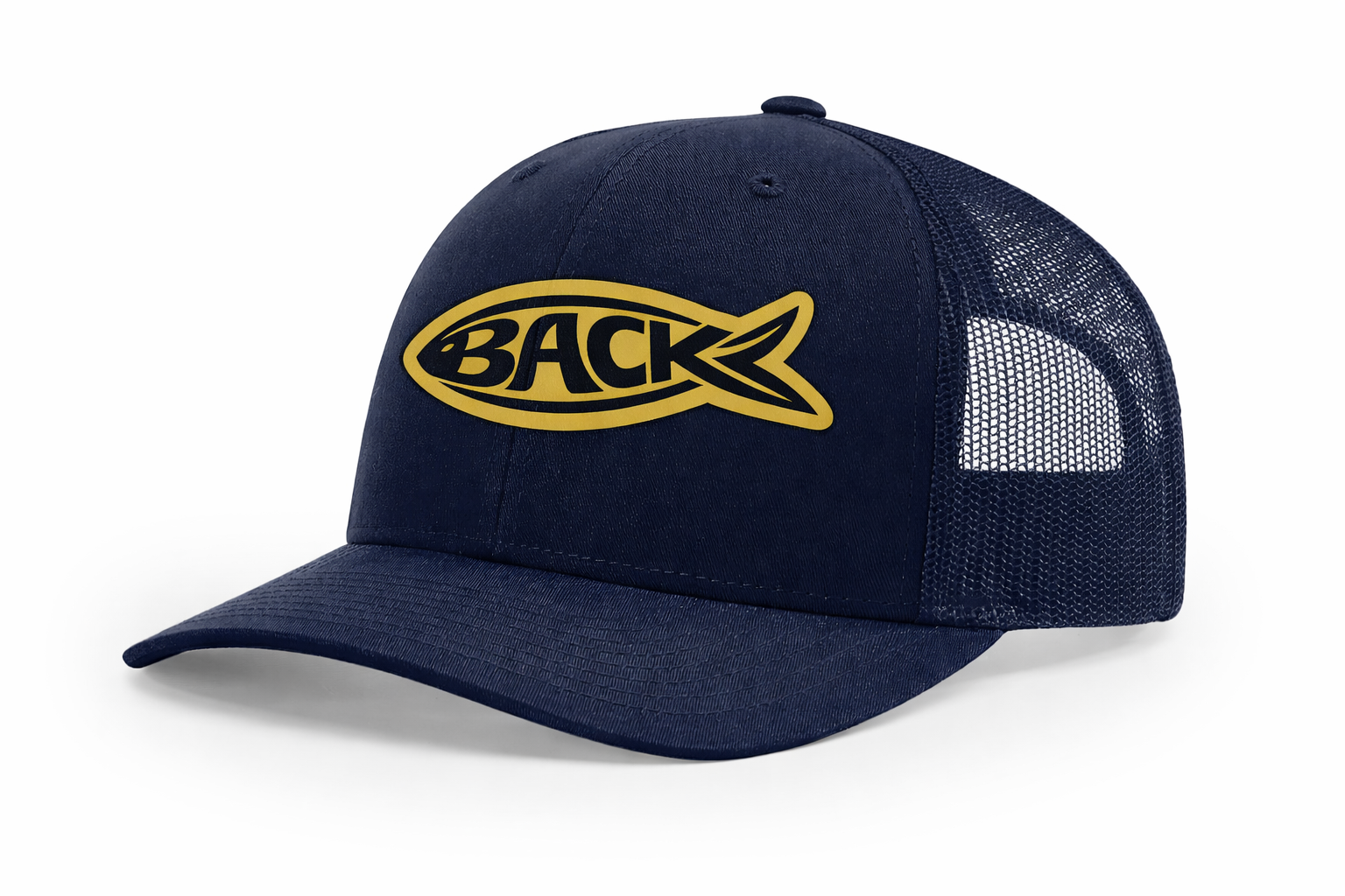 Fishback Classic Leather Patch Hat