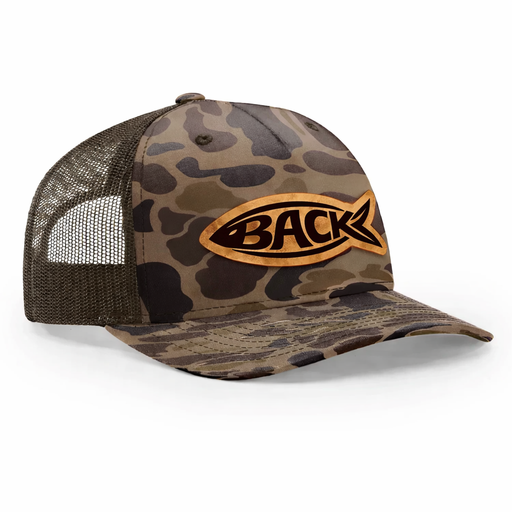OG Fishback Leather Patch Hat