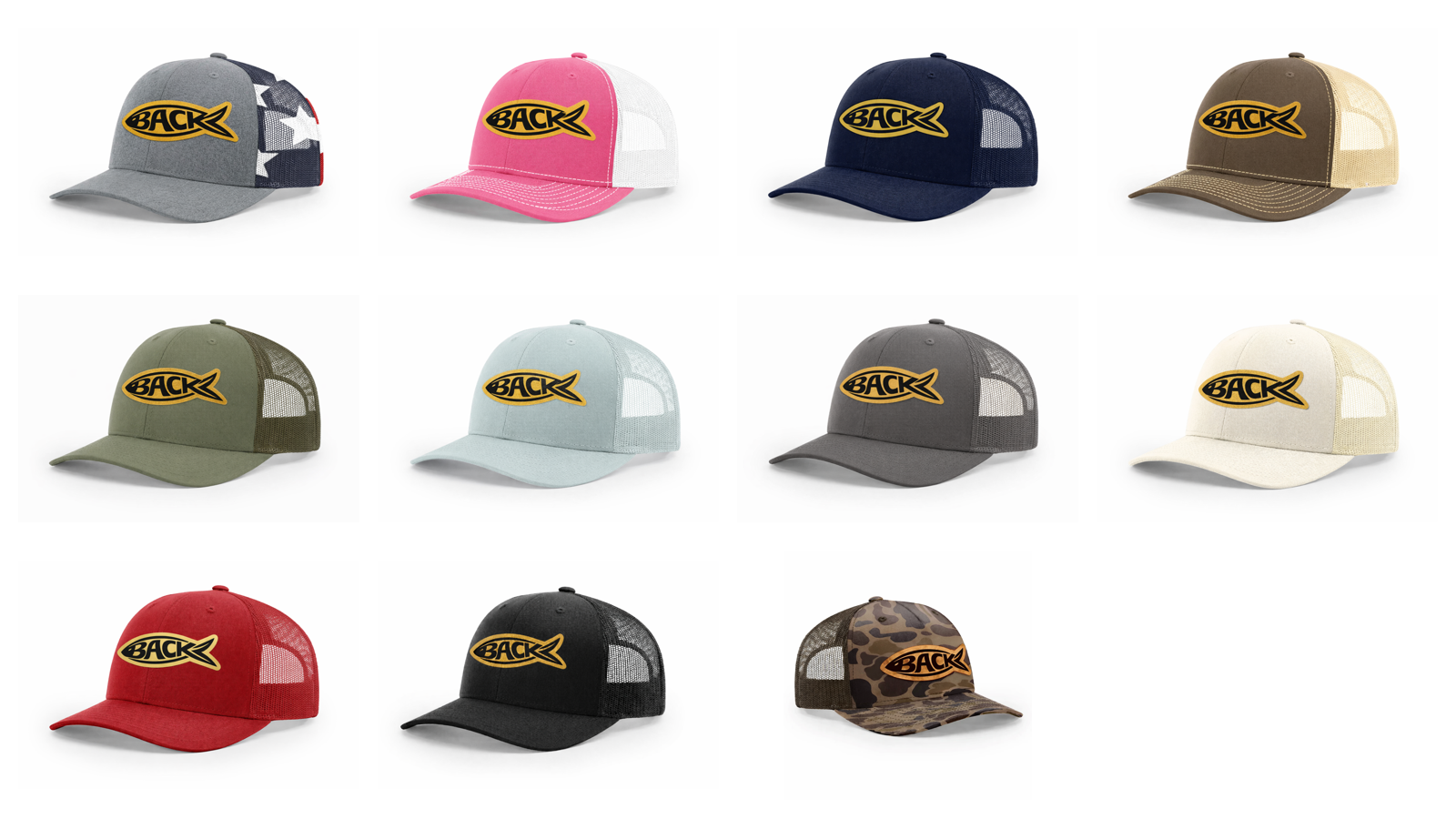 Fishback Classic Leather Patch Hat