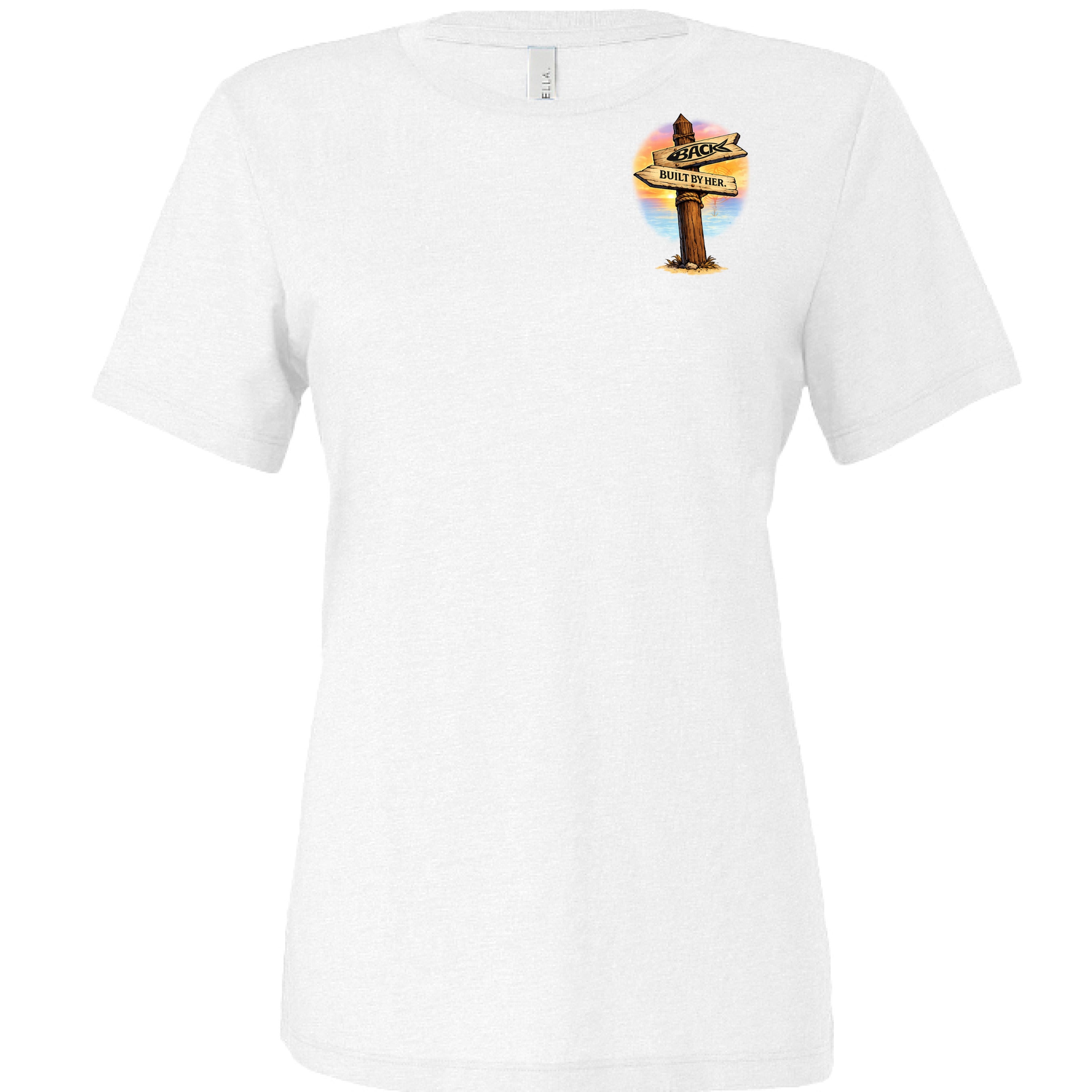 SOLID WHT TRIBELND - FRONT