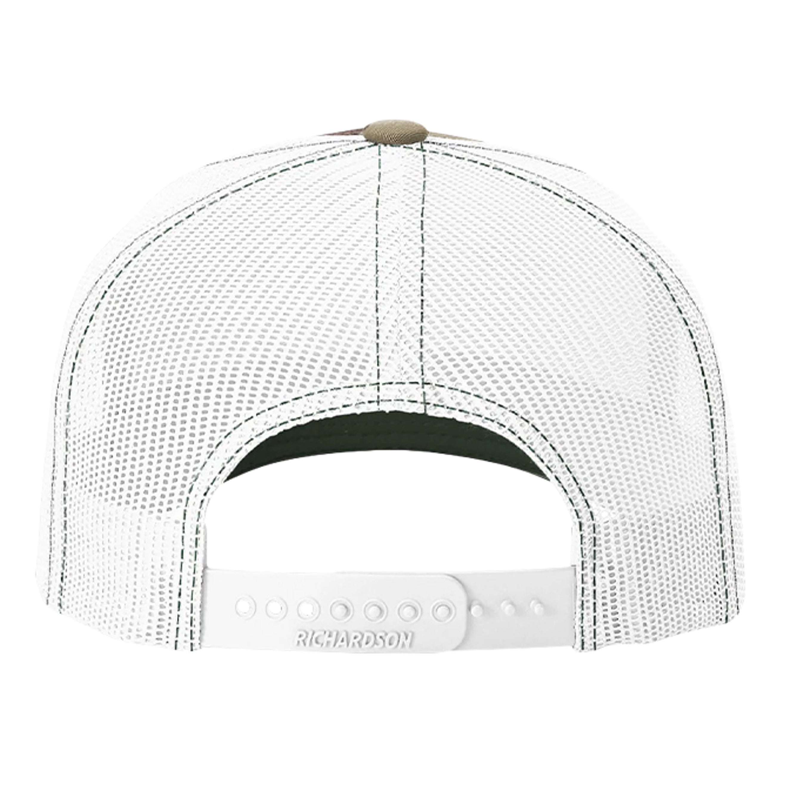 Green Camo/ White - 112PFP - BACK